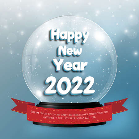 2022 happy new year. numbers paper style. vector linear numbers. design of greeting card. vector illustration.のイラスト素材