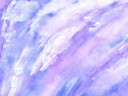 Purple watercolor background with white stains, abstract texture