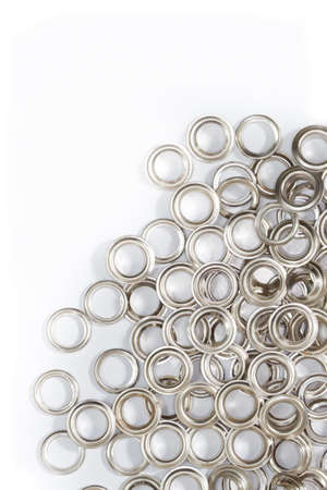 ring silver backgroundの写真素材