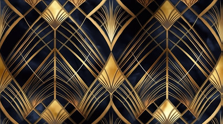 Luxury background with gold pattern. 3d rendering,の素材