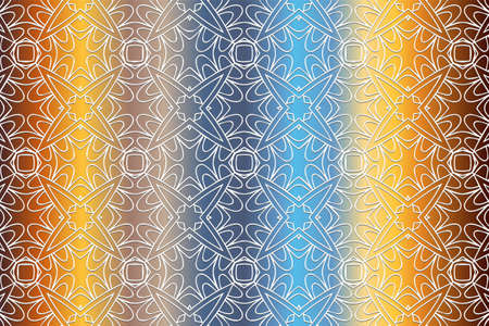 3D volumetric convex embossed geometric abstract pattern on a colored background. Islam, Arabic,...