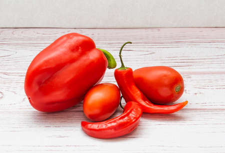 Red peppers and tomatoes are good for your health. Red vegetables are a source of beta-carotene and...