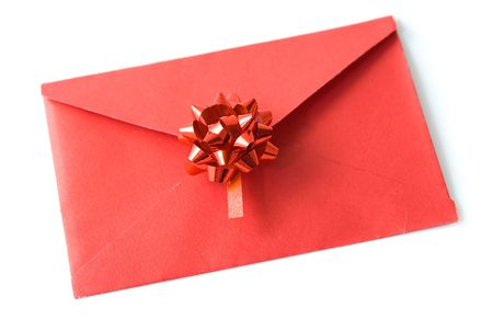 Red celebratory envelope