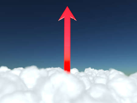 Arrow in the sky