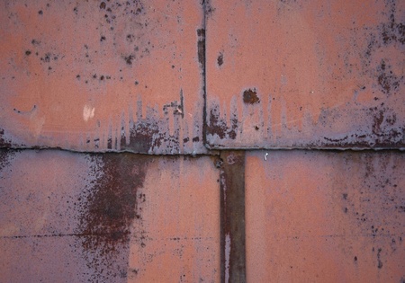 Rusty Metal Wall. Textureの写真素材