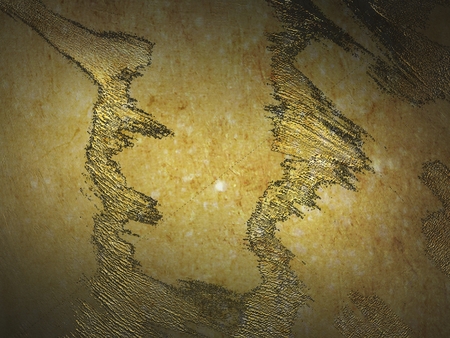 Grunge Yellow textureの写真素材