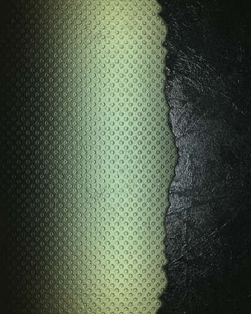 Abstract green background with blue edge. Design template. Design siteの写真素材