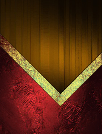 Red texture and brown. Element for design. Template for design. copy space for ad brochure or announcement invitationの写真素材