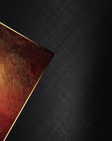 Abstract black texture with red inserts. Element for design. Template for design.の写真素材