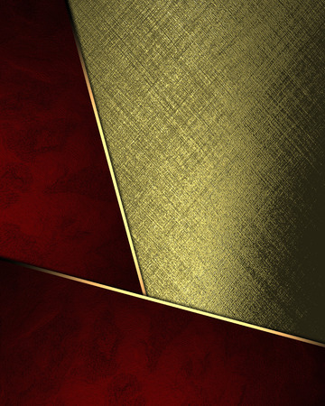 Abstract gold background with red bottom. Element for design.の写真素材