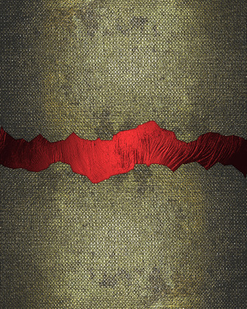 Grunge texture with red crackの写真素材