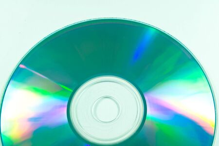 CD isolated on White