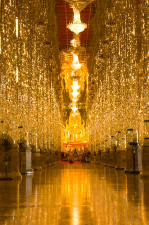 he Emerald Buddha in the temple of Wat tasung at the Grand Palace in uthaitanee, Thailand  のeditorial素材