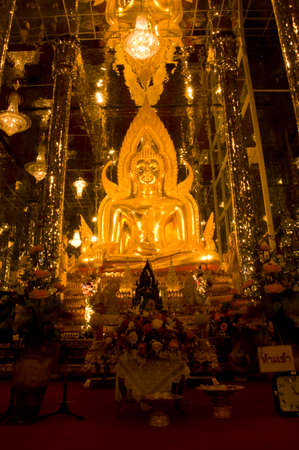 he Emerald Buddha in the temple of Wat tasung at the Grand Palace in uthaitanee, Thailand  のeditorial素材
