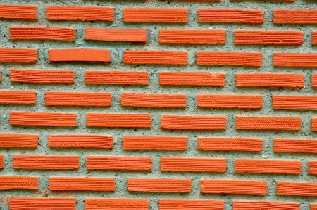 red brick wall textureの写真素材