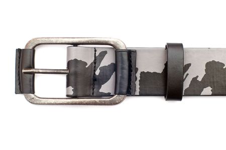 modern leather beltの写真素材