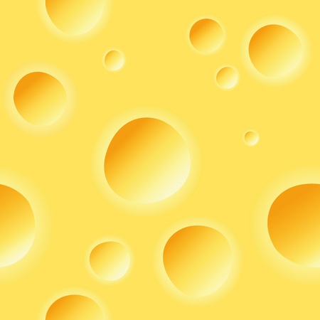 Vecor seamless illustration of cheese patternのイラスト素材