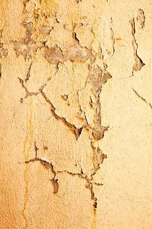 yellow grunge wall texture. hight resolutionの写真素材