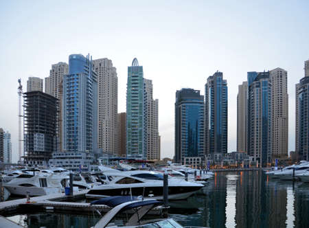 Dubai Marinaのeditorial素材