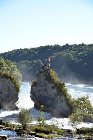 Rhine Falls, Switzerlandの写真素材