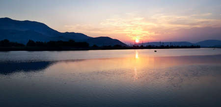 Beautiful Nature Landscape Wallpaper Backgroundの写真素材