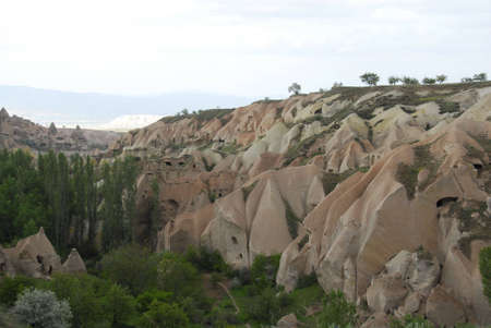 cappadoccia stoneformations anatolya turkeyの写真素材
