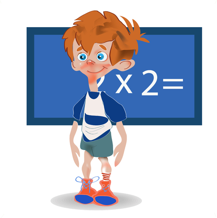 Cartoon Boy ( Vector)のイラスト素材
