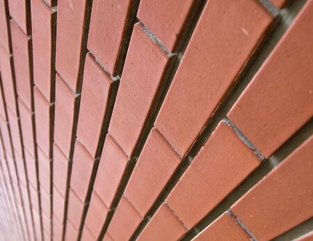 Close-up of the brick wall
