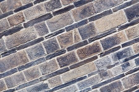 Natural stone background of the wallの写真素材