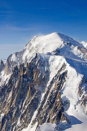 Mont Blanc, France, highest peak of Europe