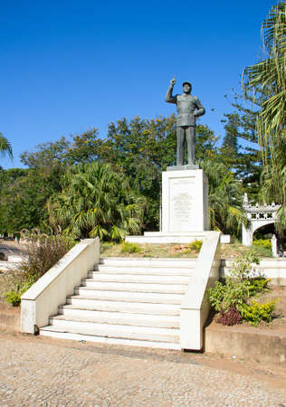 Statue of Michel Samora in Maputo, Mozambiqueのeditorial素材