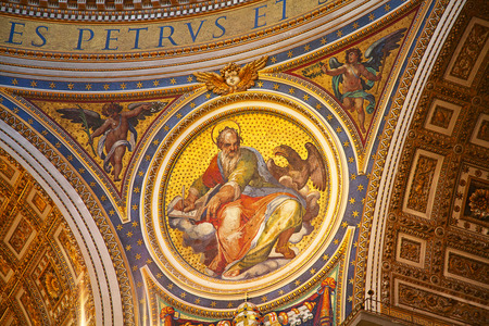 St. Peter's Basilica in Rome, Italy