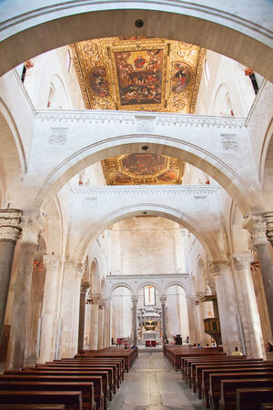 Famous Saint Nicholas church in Bari, Italyのeditorial素材