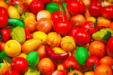 Colorful Christmas market in Strasbourg, Alsace, Franceの写真素材