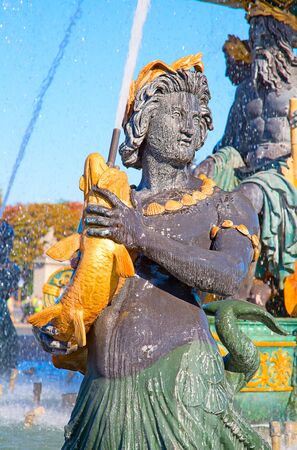 Place de la Concorde in Parice, Franceの写真素材