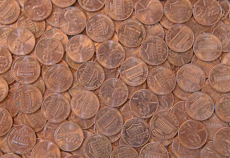 Huge pile of the US coins