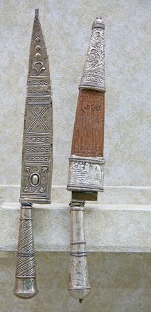 Armory in the Famous Jahili fort in Al Ain oasis, United Arab Emiratesのeditorial素材