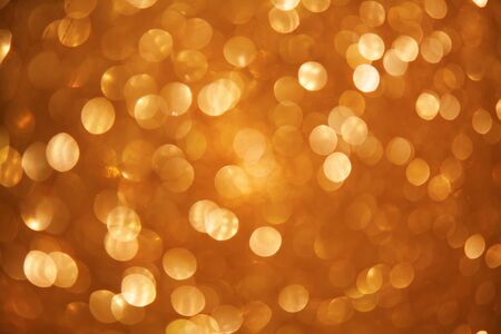 Defocused ligths of Christmas treeの写真素材