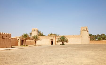 Famous Jahili fort in Al Ain oasis, United Arab Emirates
