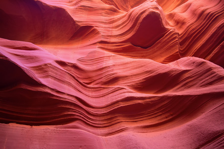 Famous Antelope canyon near Page, Arizonaの写真素材