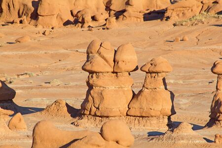 Goblin state park near Hanksville, Utah, USAの写真素材