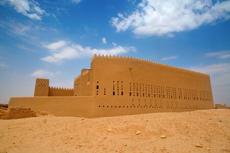 Streets of the old city Diriyah near Ar Riyadh, Kingdom of Saudi Arabiaのeditorial素材