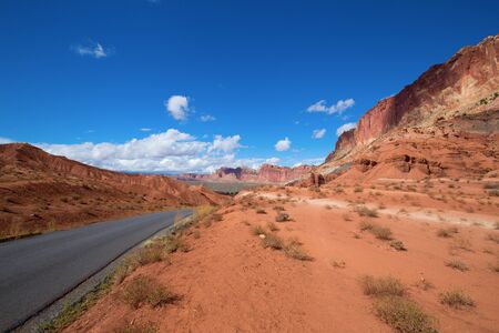 Capitol Reef National Park in Utah, USAの写真素材