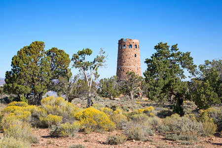 South Rim of the Grand Canyon. "Grand Canyon" National Park in Arizona, USAのeditorial素材