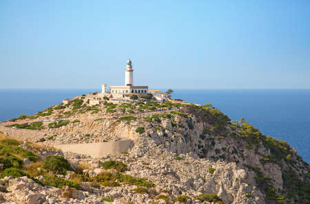 Famous "Cap de Formentor" (Formentor cape) on spanish island Mallorcaの写真素材