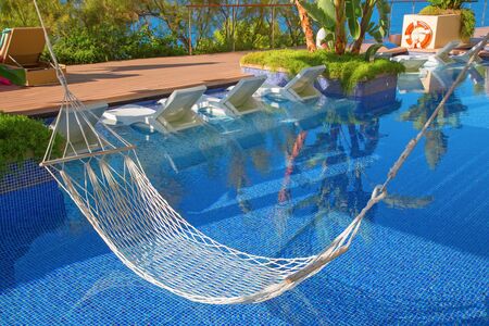 Luxury recreation area in the modern hotelのeditorial素材