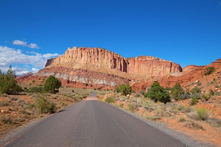 Capitol Reef National Park in Utah, USAの写真素材