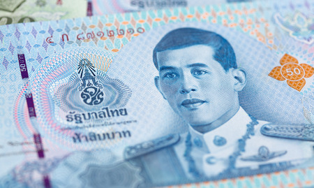 Banknotes of the Tailand (new design issued in 2018)の写真素材