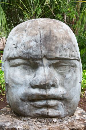 Ruins of the Chichen-Itza, Yucatan, Mexicoの写真素材