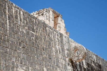 Ruins of the Chichen-Itza, Yucatan, Mexicoの写真素材